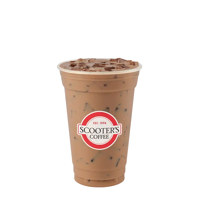 Iced Flavored Chai Latte of scooters menu