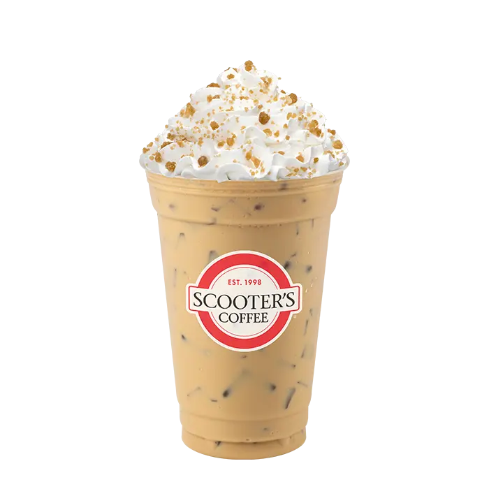 Scooters Coffee Iced Gramma Nutt Latte