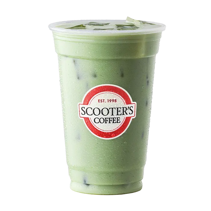Scooters Iced Matcha