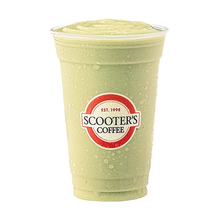 Scooters Coffee Matcha green tea smoothie