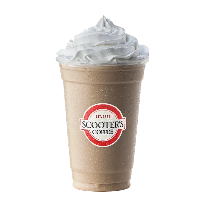 Mocha Blender of scooters menu