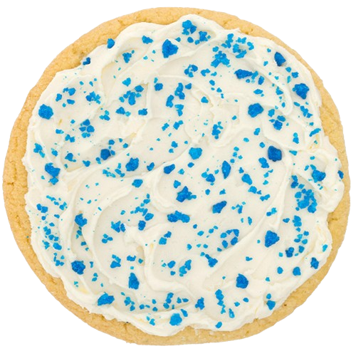 Queen Frostine Sugar Cookie of scooters menu 