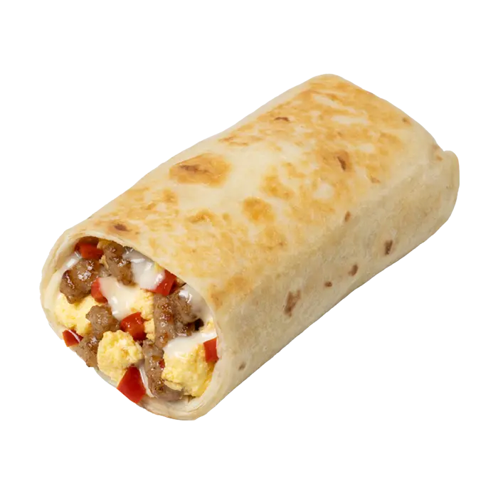 Spicy Sausage Burrito offers by scooters menu 