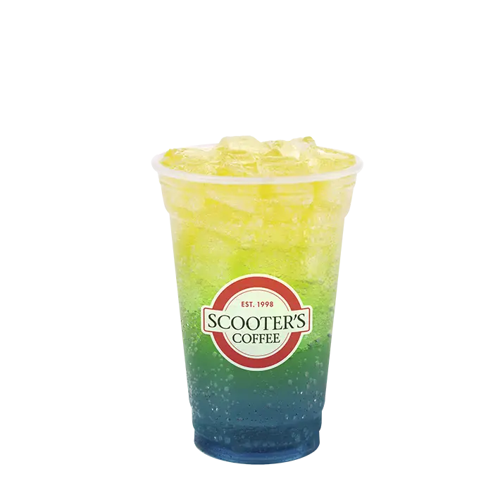 Aquamarine Red Bull Infusion OF SCOOTERS MENU