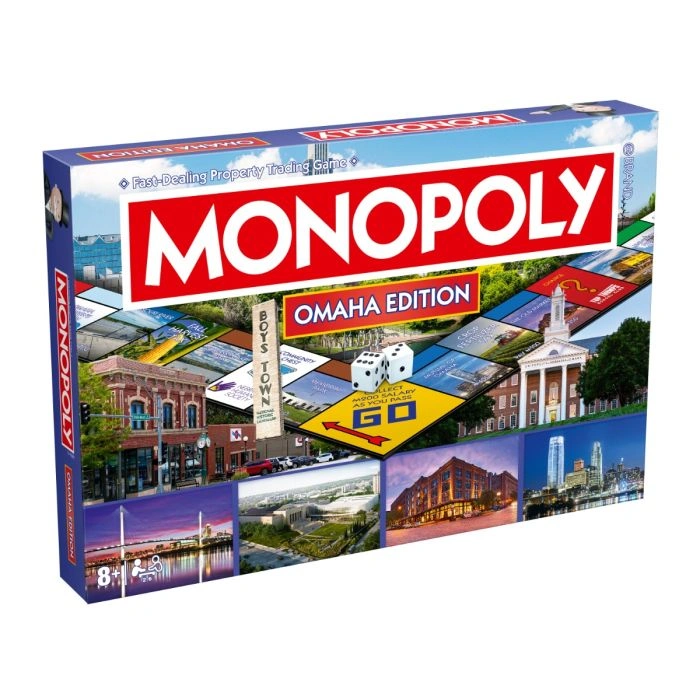Monopoly Omaha Edition at scooters coffee shop