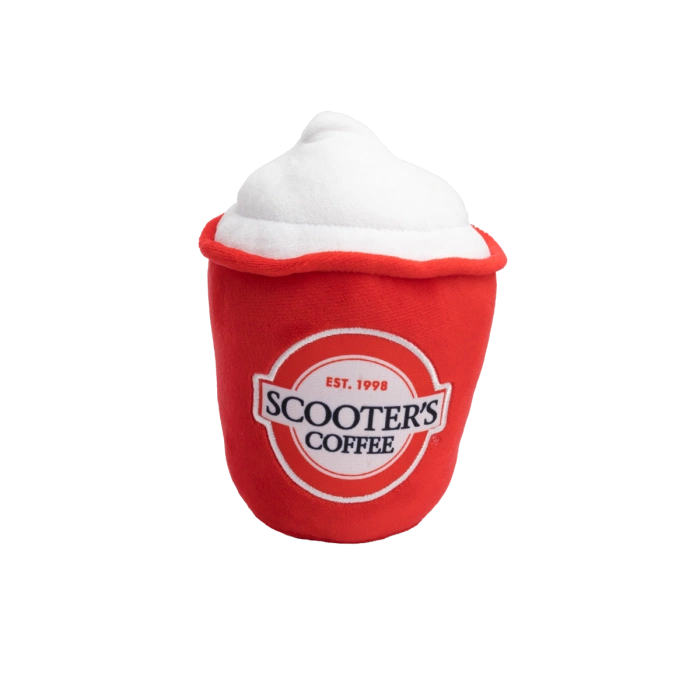 Pup Cup Dog Toy of scooters menu