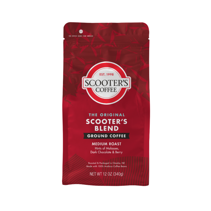 A Pack of Scooter’s Blend Coffee